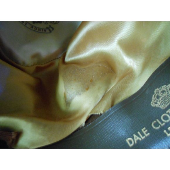 Dale Clothing Stevens Hats Registered 3X Beaver Fur Blend Hat Fedora Brown 6 7/8 - Picture 8 of 9